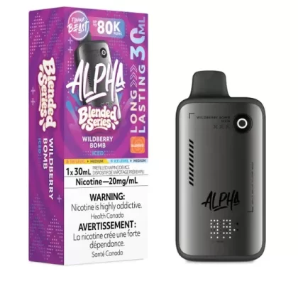 Wildberry Bomb Iced Flavour Beast ALPHA 80k Disposable Vape