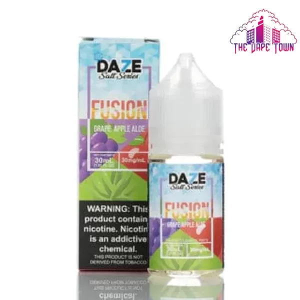 7 Daze Fusion Grape Apple Aloe Iced salt - 30ml
