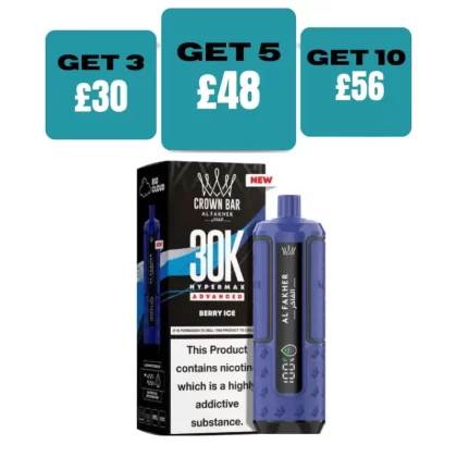 Al Fakher 30K Hypermax Prefilled Pod Kit - £10.99 or 3 For £30