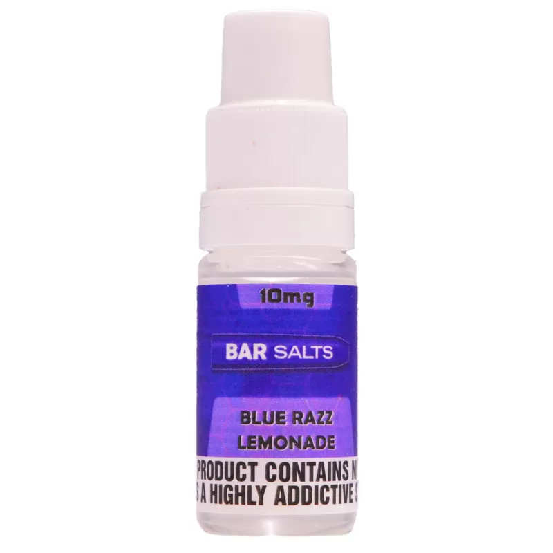 Blue Razz Lemonade 10ml Nic Salt E-liquid By Bar Salts