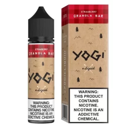 Yogi E-Liquid - Strawberry Granola Bar 60ml | Only $14.99