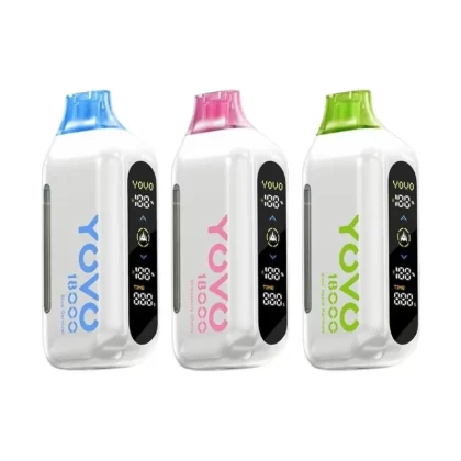YOVO Ultra Disposable Vape Wholesale – 18,000 Puffs, 850mAh Battery, 5% Strength option, Portable and Durable Design