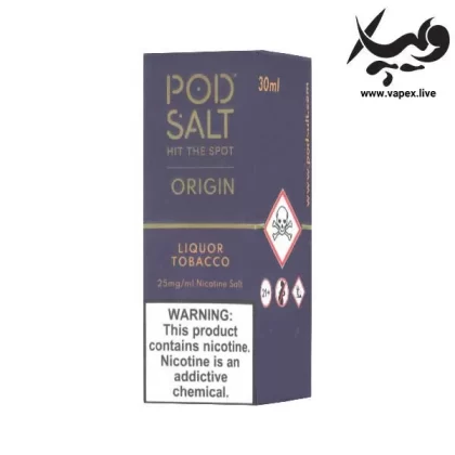 پاد سالت لیکور توباکو Pod Salt Liquor Tobacco