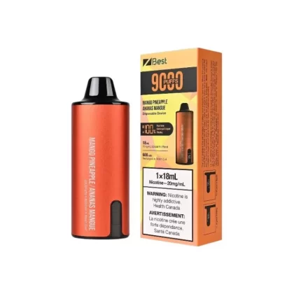 Z Disposable Vape - Mango Pineapple (9000 Puffs), 18ML