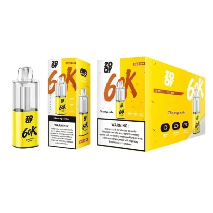 ZOOY VAPE 60000 Puffs 60K Fizz Disposable Vape – Dual Mesh Coil Rechargeable Vape