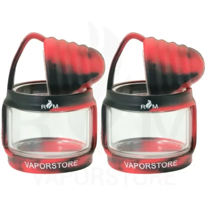 2x Vape Band Silicone Drip Tip Cover Dust Cap RDA RTA Tank case