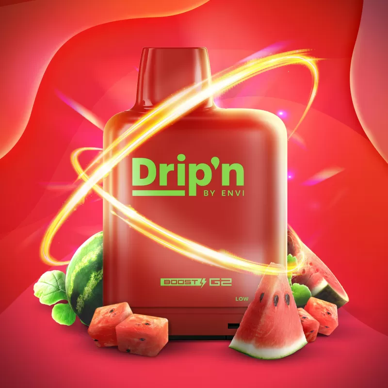 Flavour Beast Level X G2 Ultra 50K Disposable Pod - Drip'n Series - Watermelona CG