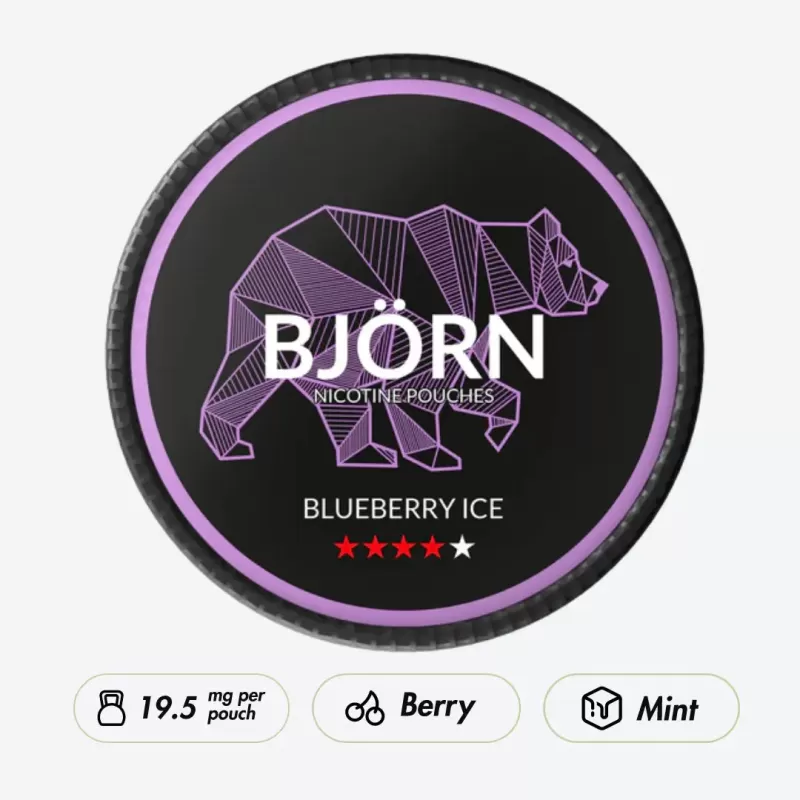 BJÖRN Blueberry Ice Strong