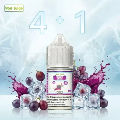 4+1 Pod Juice Salt Nicotine E-Liquids