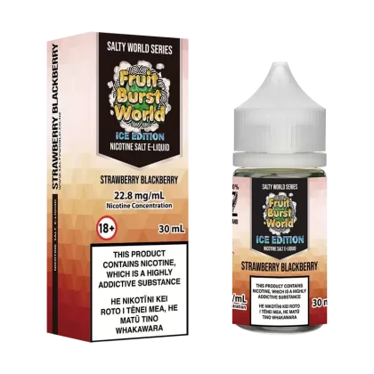 [Ice Edition] Strawberry Blackberry Nicotine Salt E-liquid