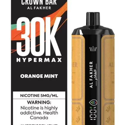 Al Fakher Hyper Max 30K – Orange Mint Disposable Vape