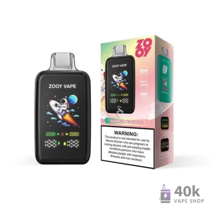 ZOOY Flyer 35000 Disposable Vape – 35K Puffs, Rechargeable, Dual Mesh Coil