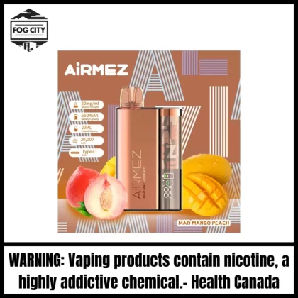 AiRMEZ Original Disposable | Mad Mango Peach 20K Puff