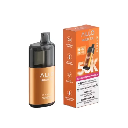 ALLO Intense Nuud 50K Disposable Vape - Mango Peach Watermelon (MB)
