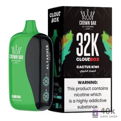 Alfakher Cloud Box 32K Disposable Vape | 32K Puffs, Dual Mode, 25mL Capacity