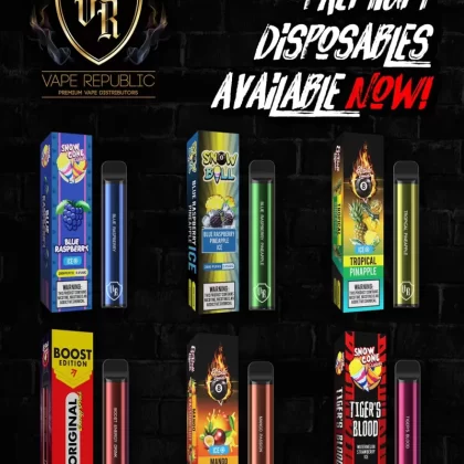 8Ball - 2000 Puffs Disposable Pod Device | 5% Nic Salt