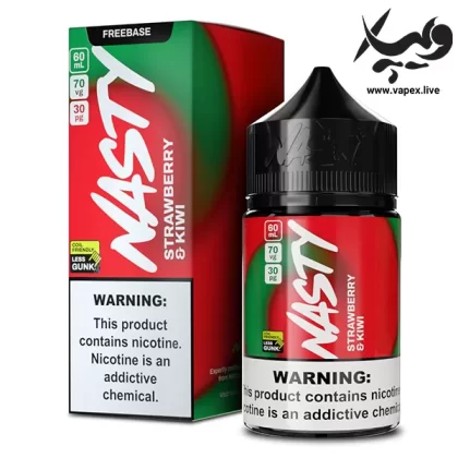 جویس توت فرنگی کیوی نستی Nasty Strawberry & Kiwi