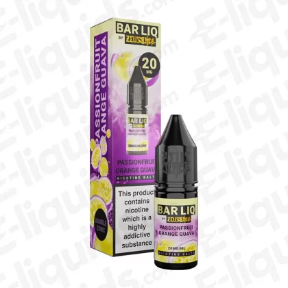 Zeus Juice Passionfruit Orange Guava Bar Liq Nic Salt