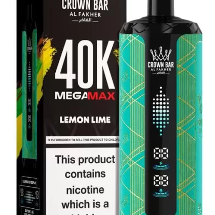 Alfakher 40K MegaMax Cloudmax – 40,000 Puff Disposable Vape with 45 Flavors