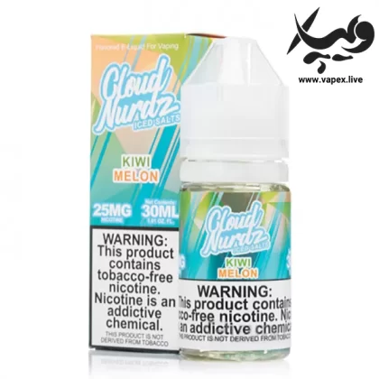 سالت کیوی ملون یخ کلود نوردز Cloud Nurdz Kiwi Melon ICE
