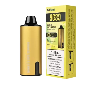 Z Disposable - ZPOD - SPECIAL NIC BLEND - 9000 Puffs - Banana Ice