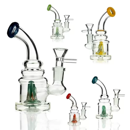 5-inch Volcano Shower Perc Water Pipe