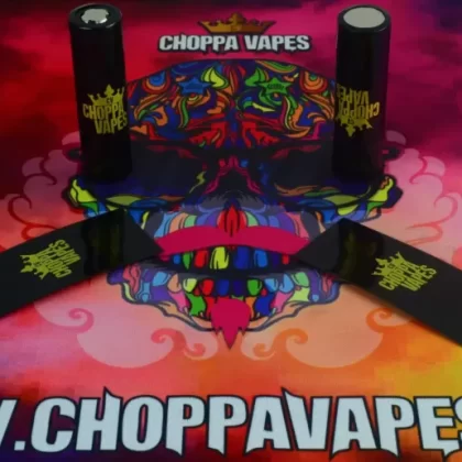 18650 & 21700 Choppa Vapes Battery Wraps - 2 Pack