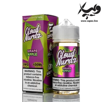 جویس کلود نوردز انگور سیب Cloud Nurdz Grape Apple 100ML