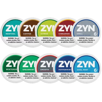 ZYN Nicotine Pouches (5-Can Pack) - Sour Ruby Strong 11mg