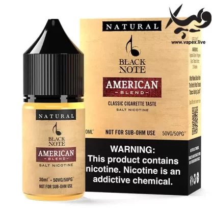 سالت امریکن بلند بلک نوت Black Note American Blend