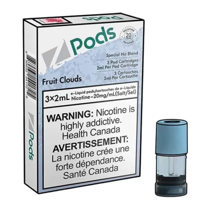 Z POD 2% 3 X 2ML – FRUIT CLOUDS
