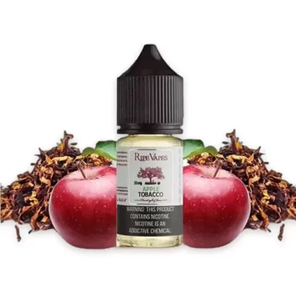 سالت نیکوتین تنباکو سیب رایپ ویپز RIPE VAPES APPLE TOBACCO