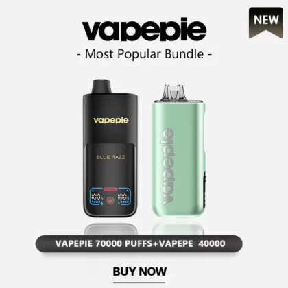 🏆VAPEPIE 70000 PUFFS+VAPEPE 40000