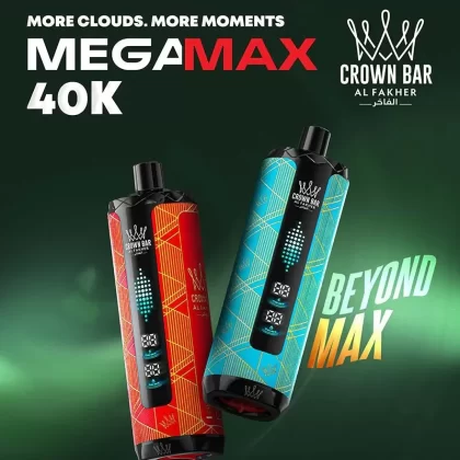 Al Fakher Mega Max 40K Puffs – Strawberry Ice