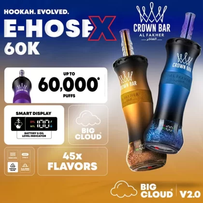 Al Fakher Crown Bar 60K Cloud X Disposable Vape
