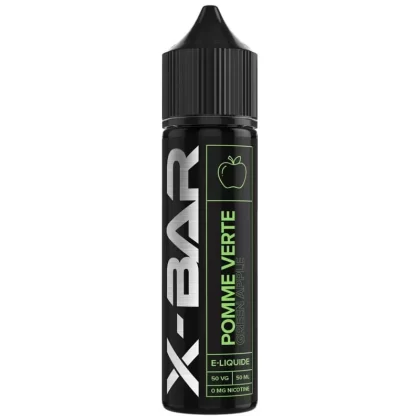 X-BAR Pomme Verte - E-liquide 50ml