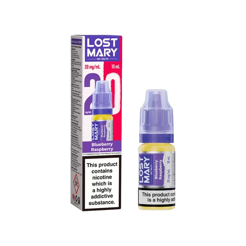 Blueberry Raspberry Nic Salt E-Liquid by Lost Mary