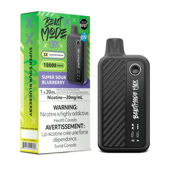 Flavour Beast Beast Mode Max 2 Disposable - Super Sour Blueberry