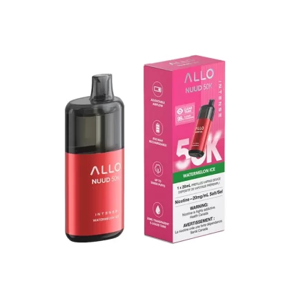 ALLO Intense Nuud 50K Disposable Vape - Watermelon Ice (ON)