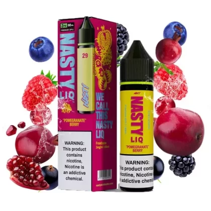 جویس میکس بری+انار نستی | NASTY POMEGRANATE BERRY 60ML