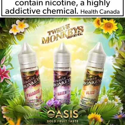 12 Monkeys 60ml [Freebase]