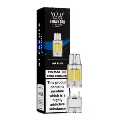 Al Fakher Crown Bar Pro Max 12K Prefilled Pod Mr Blue