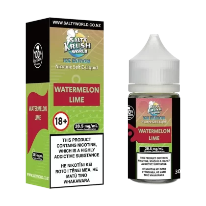 [Ice Edition] Watermelon Lime Nicotine Salt E-Liquid