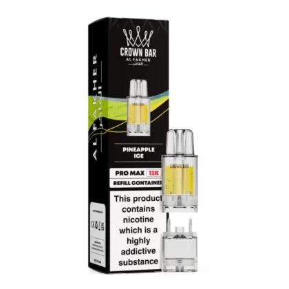 Al Fakher Crown Bar Pro Max 12K Prefilled Pod Pineapple Ice
