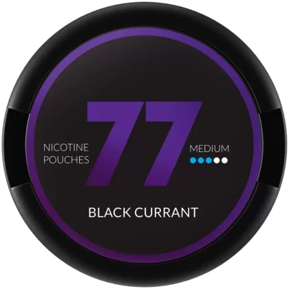 77 Blackcurrant Nicotine Pouches