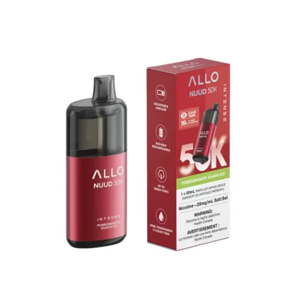 Allo Intense Nuud 50k Disposable - Pomegranate Guava Ice