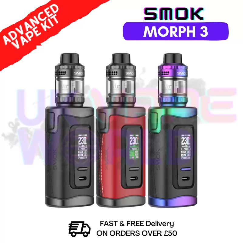 Smok Morph 3 Vape Kit + 2x Batteries