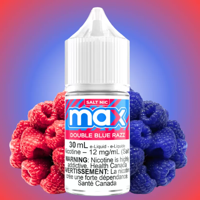 Max E-Liquid - Double Blue Razz Salt