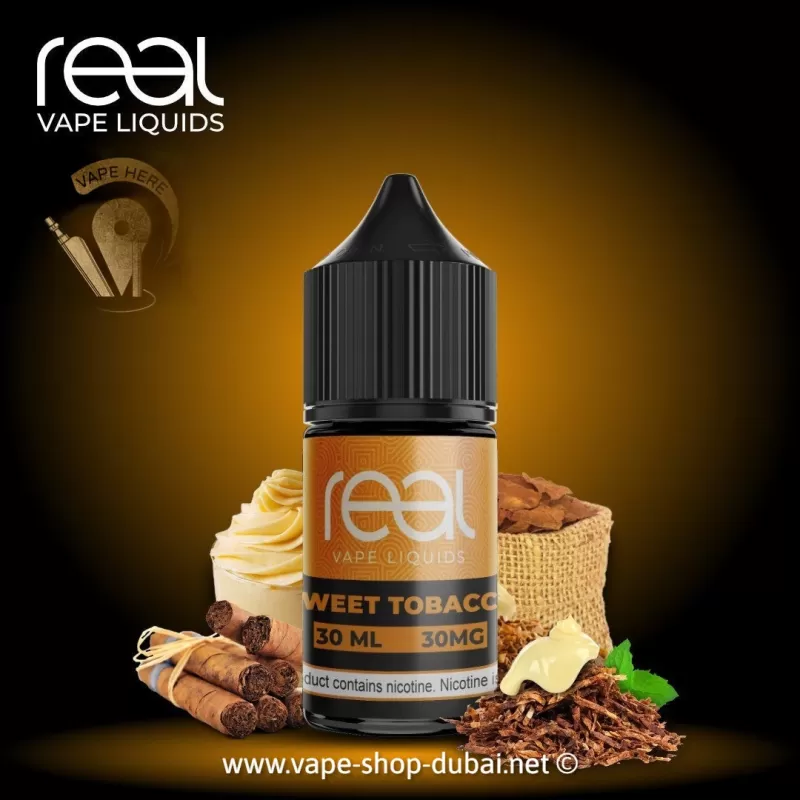 SWEET TOBACCO - REAL VAPE SALTNIC 30ml #