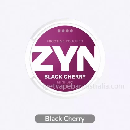 ZYN Mini Dry Black Cherry 6MG – Rich Cherry Flavor for a Bold Experience
